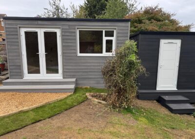 composite clad SIP garden room